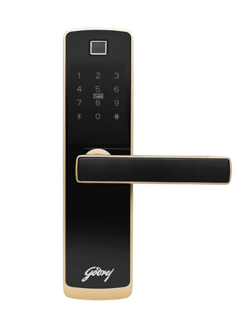 Godrej Smart Door Lock – WiFi Enabled Fingerprint, PIN, RFID Access | 3-Year Warranty