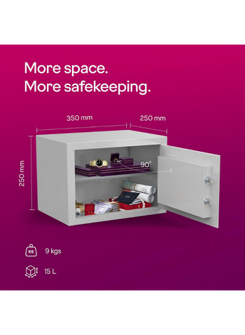 Godrej Security Solutions Forte Pro 15 Litres Digital Electronic Safe Locker for Home & Office