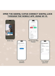 Godrej Smart Door Lock – WiFi Enabled Fingerprint, PIN, RFID Access | 3-Year Warranty