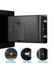 TENAMIC Safe Box 0.23 Cubic Feet Electronic Digital Security Box, Keypad Lock Box Cabinet Safes, Solid Alloy Steel Office Hotel Home Safe, Black