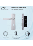 Satin Steel 6-Lever Mortise Lock for Office & Home Security
