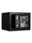 TENAMIC Safe Box 0.23 Cubic Feet Electronic Digital Security Box, Keypad Lock Box Cabinet Safes, Solid Alloy Steel Office Hotel Home Safe, Black